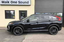 Black 2020 Mitsubishi Eclipse Cross with dark window tint